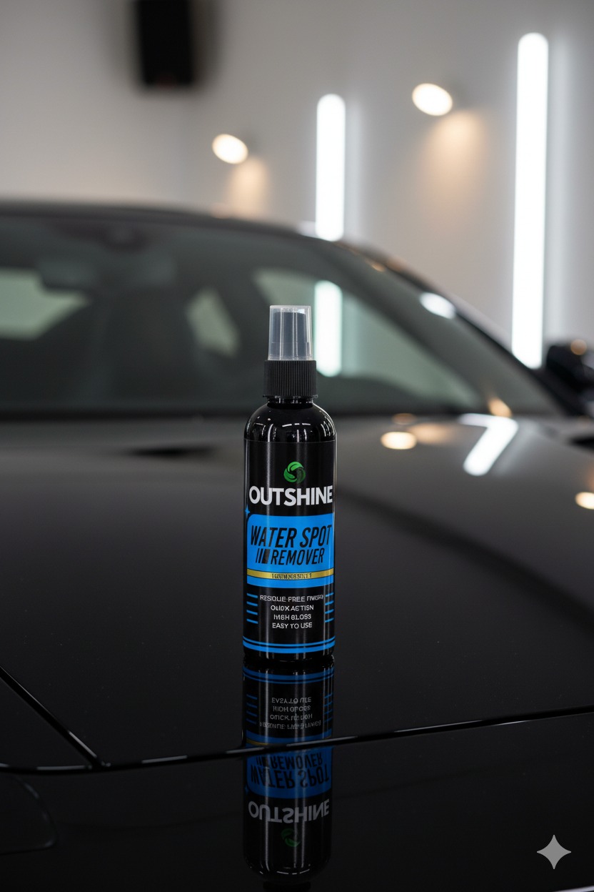 THE OUTSHINE - Water Spot Remover with Micro Fiber Cloth